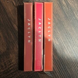 3 x NIB Jaclyn Cosmetics Rouge Lip Cushion Bundle 0.12oz/3.5ml New